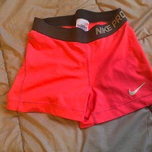 Nike pro dri-fit compression shorts